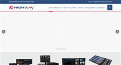 Desktop Screenshot of highwayavs.com