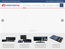 Tablet Screenshot of highwayavs.com